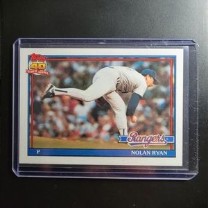 1991 Topps Nolan Ryan Baseball Card